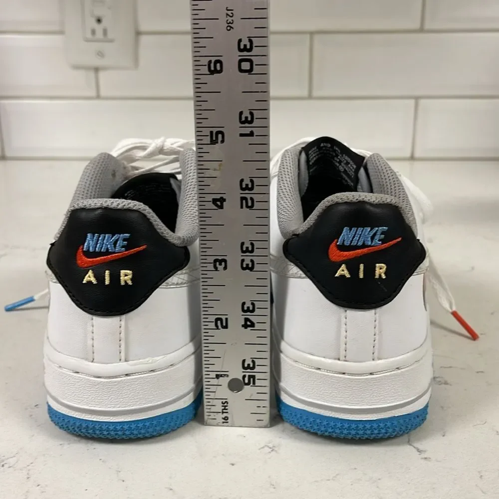 Nike Air Force 1 LV8 1 ‘Happy Hoops’ DM8088-100 Size 4Y